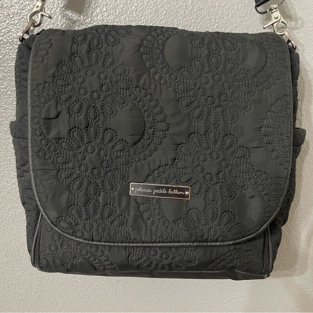 Petunia Pickle Bottom Embroidered Diaper Bag